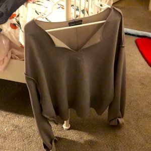 Urban outfitters grey sweater. Size medium